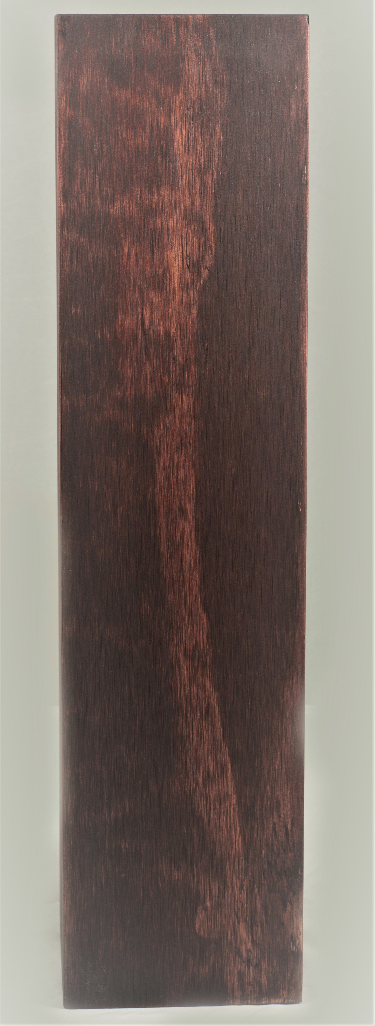 16" Wood Floor Vase